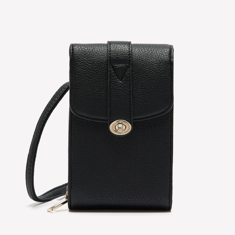 Black Crossbody Cellphone Bag